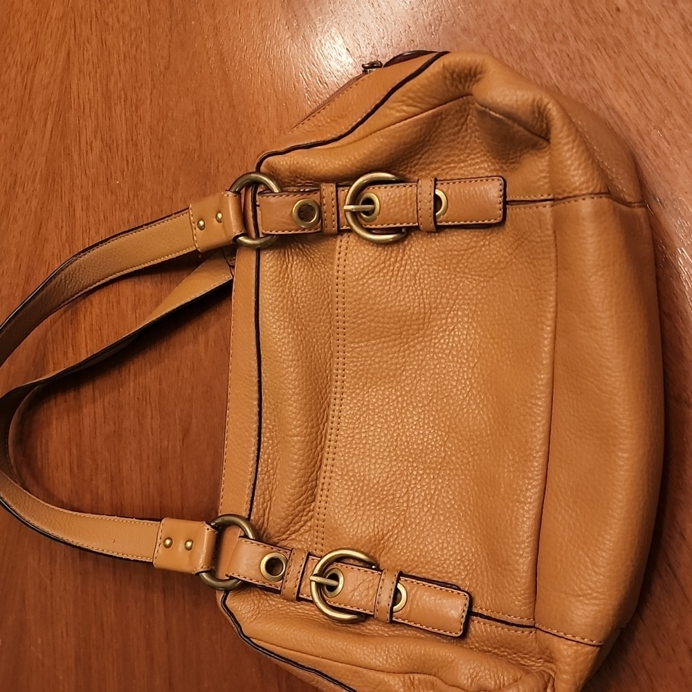 Fossil #75082 tan BEAUTY! Great condition! - Picture 6 of 12